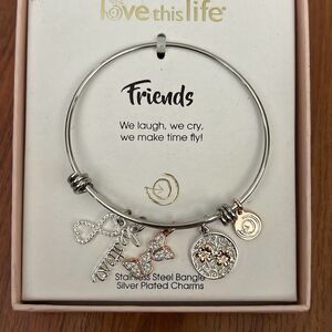 NEW David Culiner friends bracelet with charms